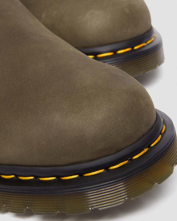 2976 Fleece Lined Leather Chelsea Boots