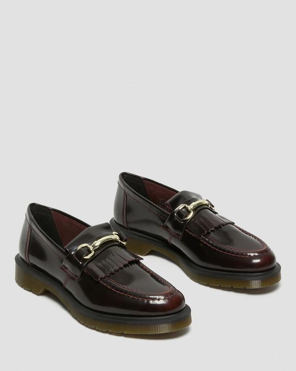 Adrian Snaffle Smooth Leather Kiltie Loafers