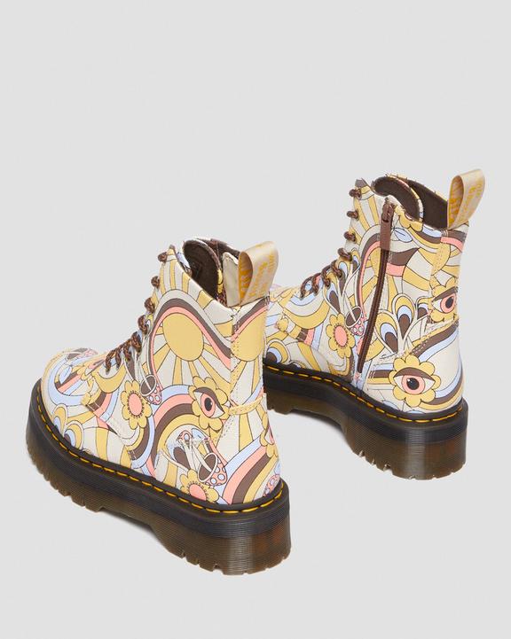 Vegan Jadon Boot Retro Canvas Platforms