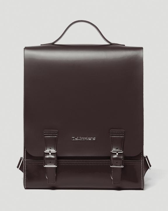 Leather Box Backpack