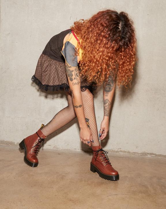 Leona Women's Farrier Leather Heeled Boots