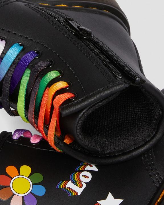 Toddler 1460 For Pride Leather Lace Up Boots