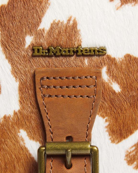 Hair-On Cow Print Vertical Crossbody Bag