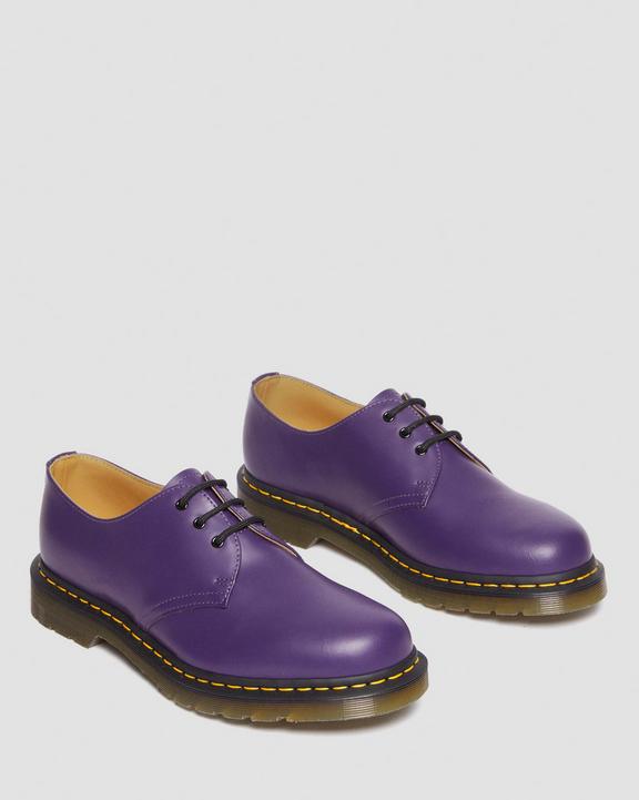 1461 Yellow Stitch Leather Oxford Shoes
