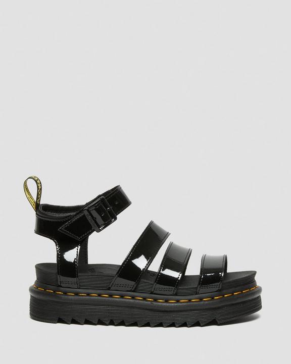Blaire Patent Leather Strap Sandals