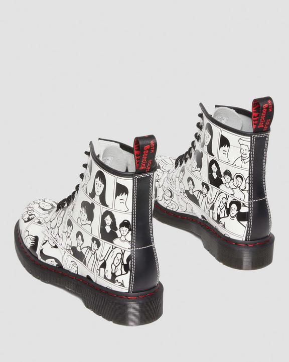 1460 Pride with Fuyuki Kanai Leather Lace Up Boots