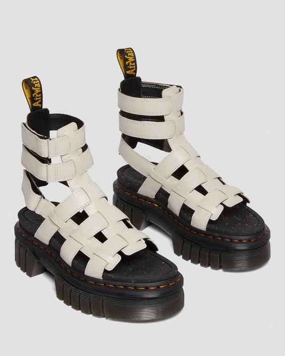 Ricki Nappa Lux Leather Platform Gladiator Sandals