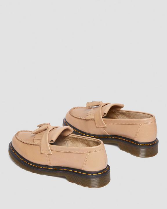 Adrian Carrara Leather Tassel Loafers