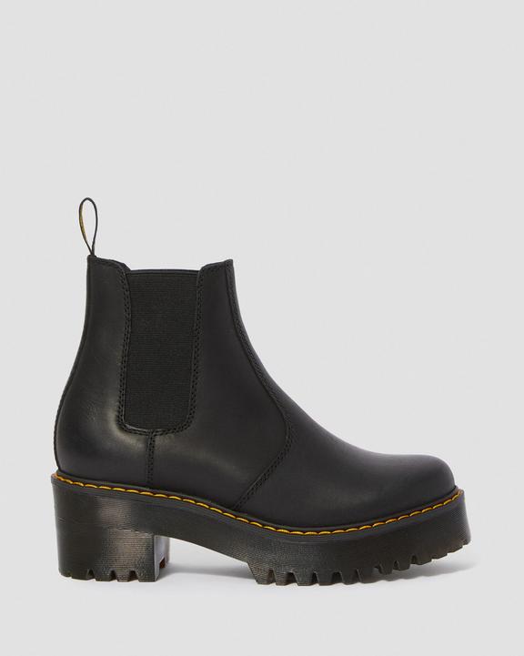 Rometty Wyoming Leather Platform Chelsea Boots