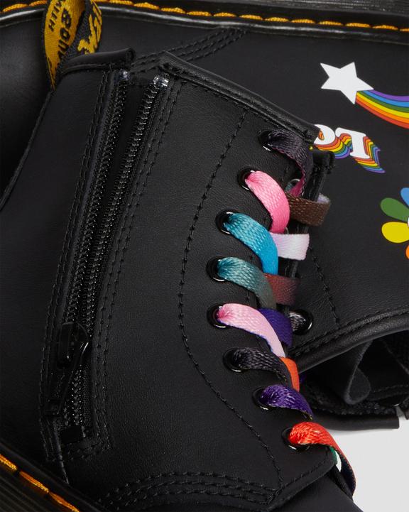 Junior 1460 For Pride Leather Lace Up Boots