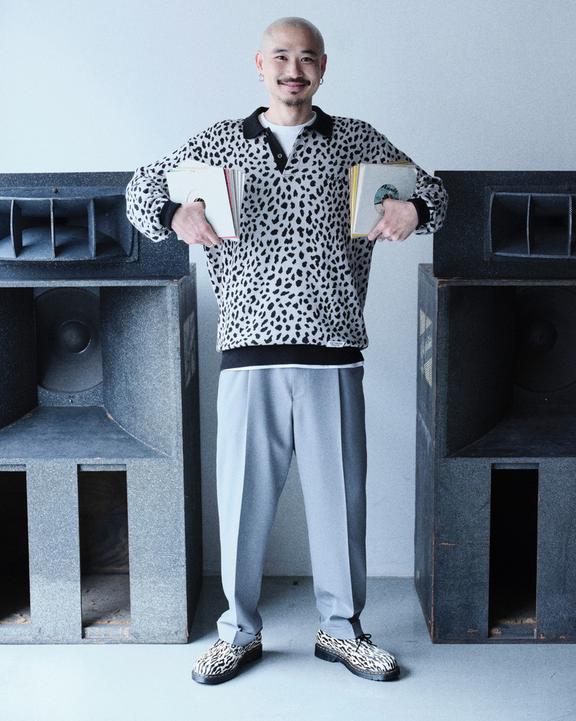 1461 Wacko Maria Hair-On Oxford Shoes