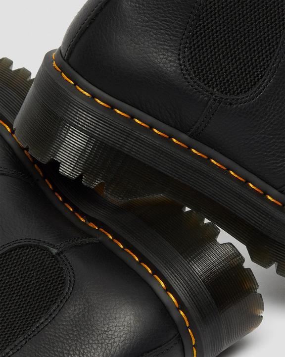 2976 Faux Fur Lined Platform Chelsea Boots