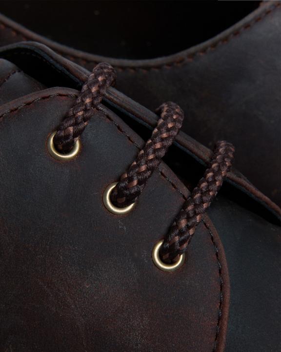 1461 Waxed Full Grain Leather Oxford Shoes