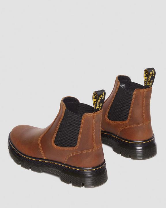 Embury Pull Up Leather Chelsea Boots