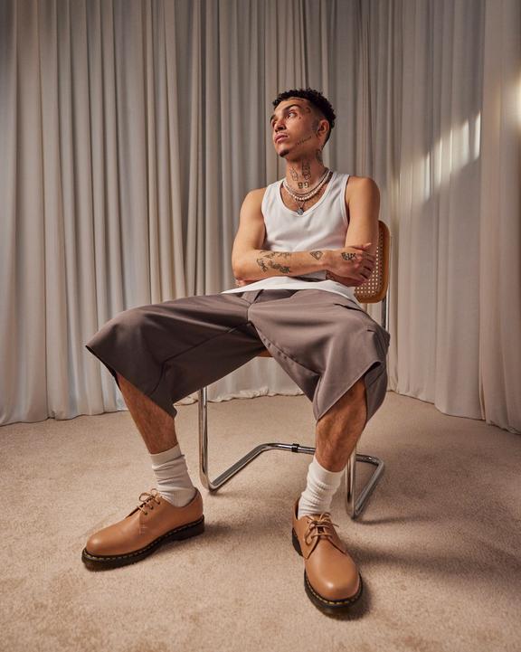 1461 Carrara Leather Oxford Shoes