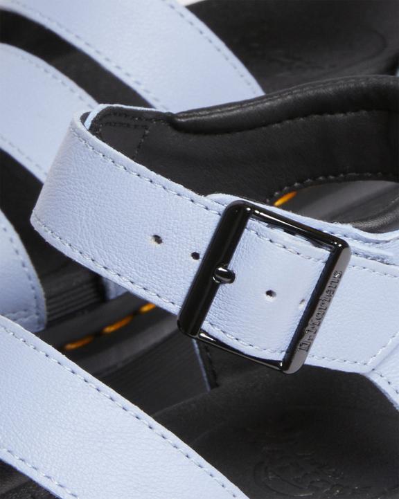 Blaire Pisa Leather Platform Strap Sandals