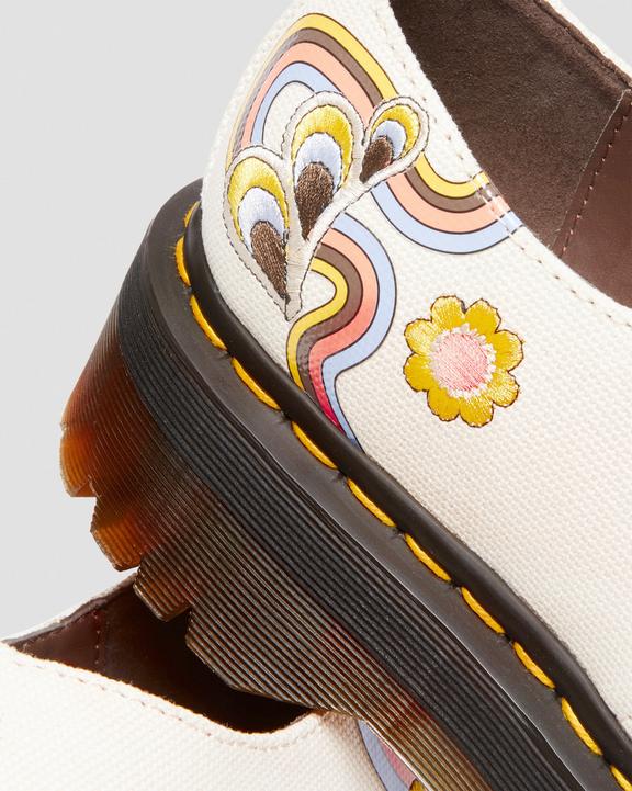 Vegan 1461 Retro Canvas Platform Shoes