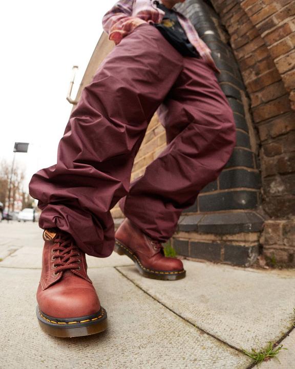 1460 Pascal Made in England Denver Leather Lace Up Boots