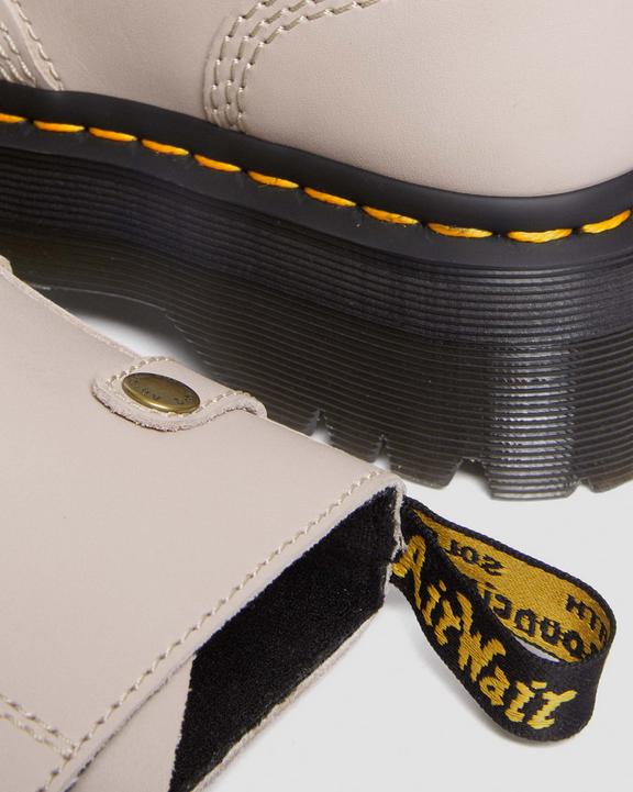 Jetta Zipped Sendal Leather Platform Boots