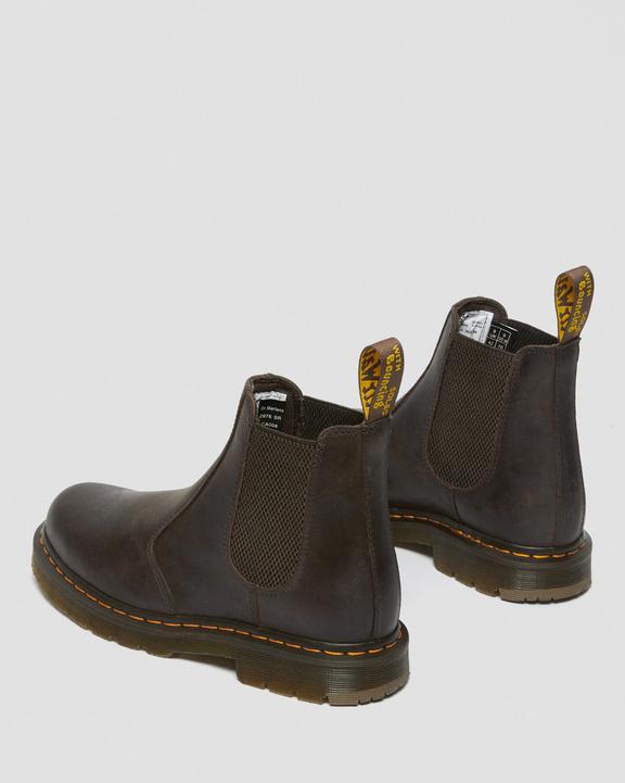 2976 Slip Resistant Leather Chelsea Boots
