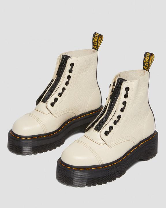 Sincalir Milled Nappa Leather Platform Boots