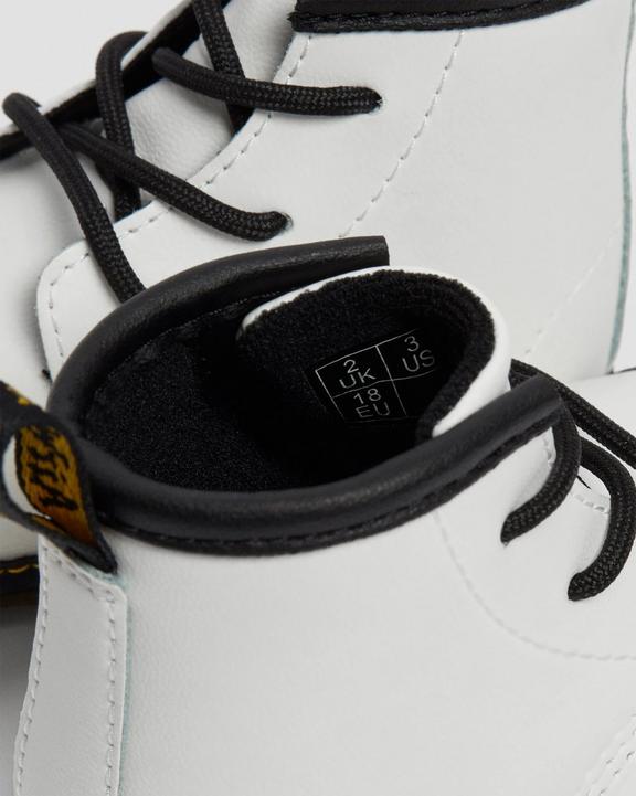 Newborn 1460 Auburn Leather Booties