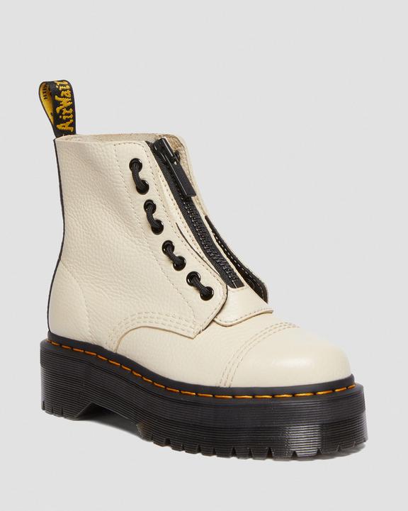 Sincalir Milled Nappa Leather Platform Boots