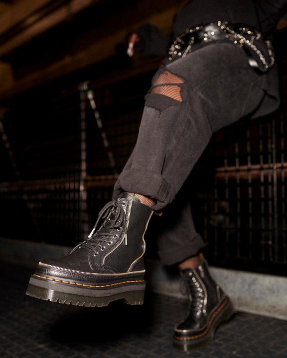 Jadon Boot Alternative Leather Platforms