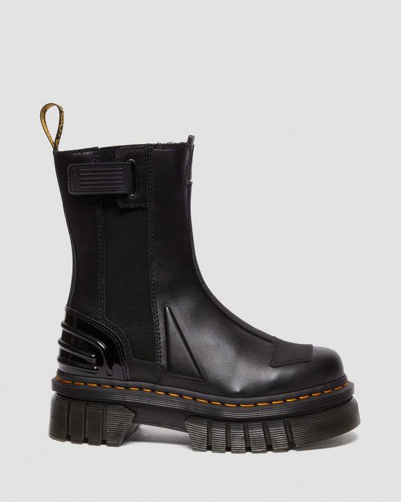 Audrick Alternative Leather Chelsea Hi Platform Boots