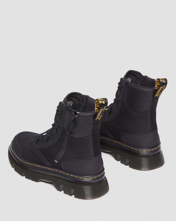 Tarik Zip Poly & Leather Utility Boots