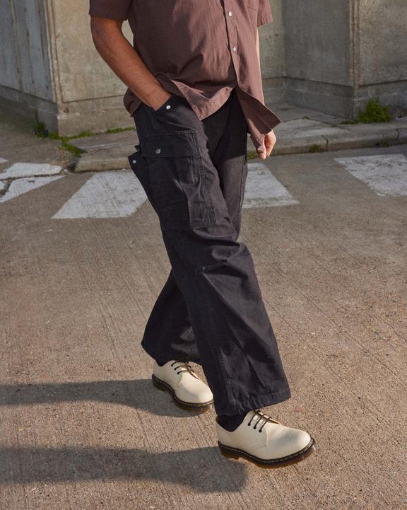 1461 Yellow Stitch Leather Oxford Shoes