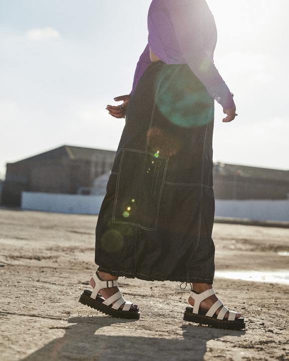 Blaire Women's Pisa Leather Strap Sandals