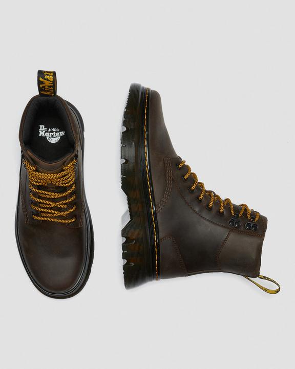 Tarik Crazy Horse Leather Utility Boots
