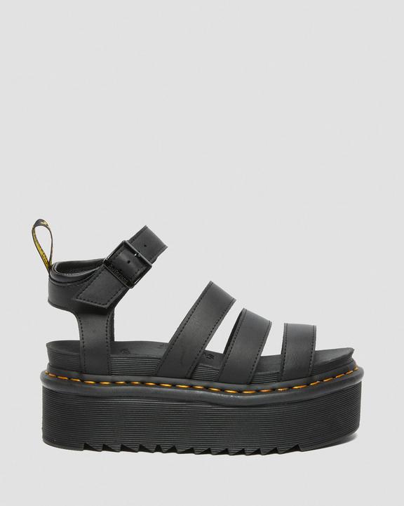 Blaire Hydro Leather Platform Strap Sandals