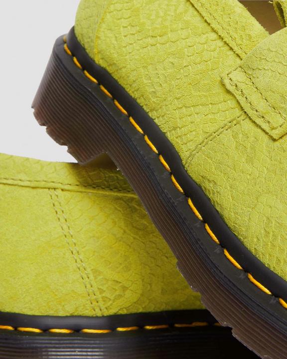 Adrian Snaffle Repello Emboss Suede Kiltie Loafers