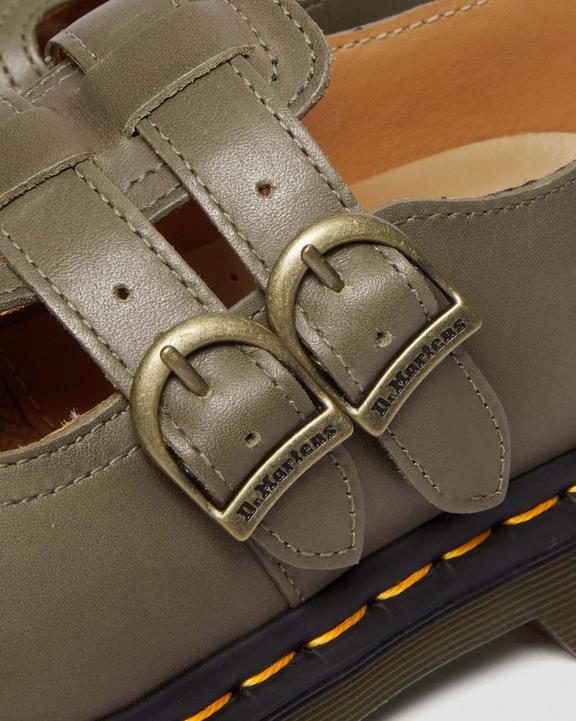 8065 Carrara Leather Mary Jane Shoes