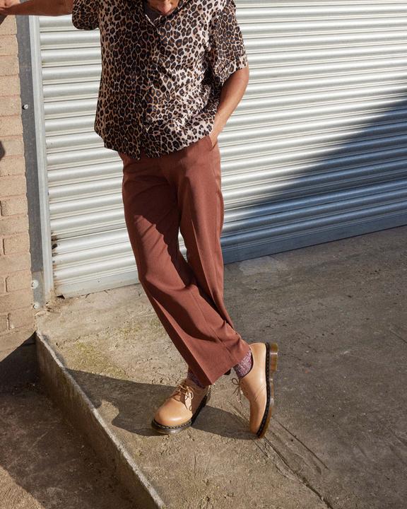 1461 Carrara Leather Oxford Shoes