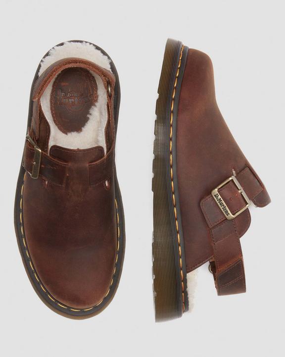 Jorge II Faux Fur Lined Slingback Mules