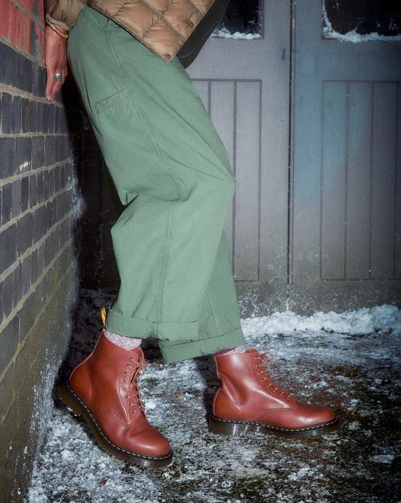 1460 Pascal Carrara Leather Lace Up Boots