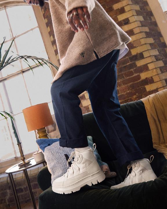 Boury Poly & Leather Casual Boots