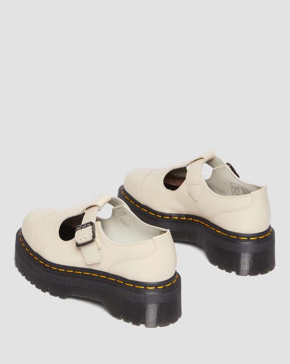 Bethan Pisa Leather Platform Mary Jane Shoes