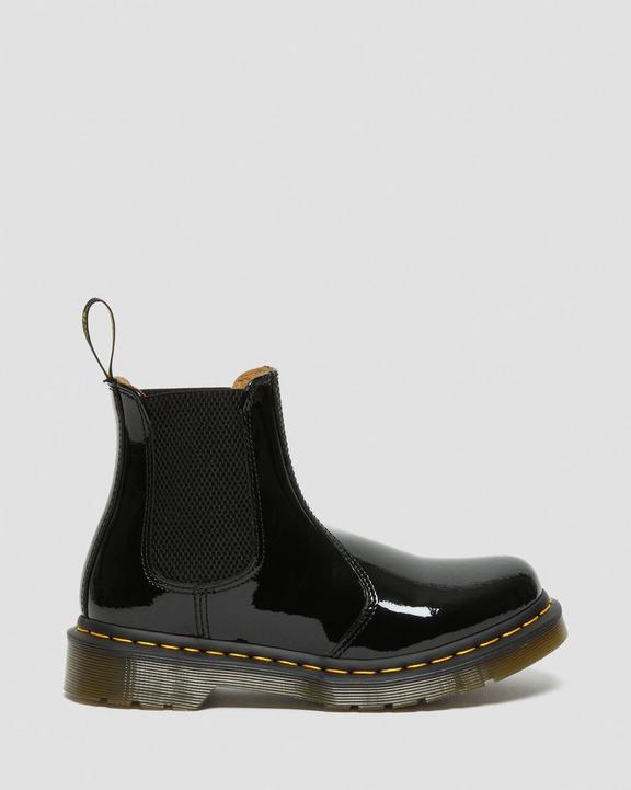 2976 Women's Patent Leather Chelsea Boots