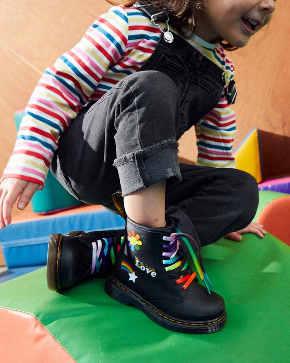 Toddler 1460 For Pride Leather Lace Up Boots