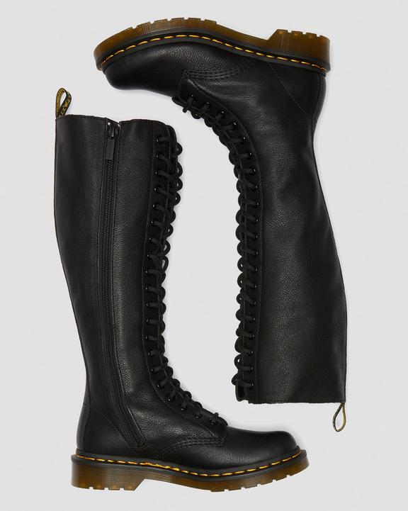 1B60 Virginia Leather Knee High Boots