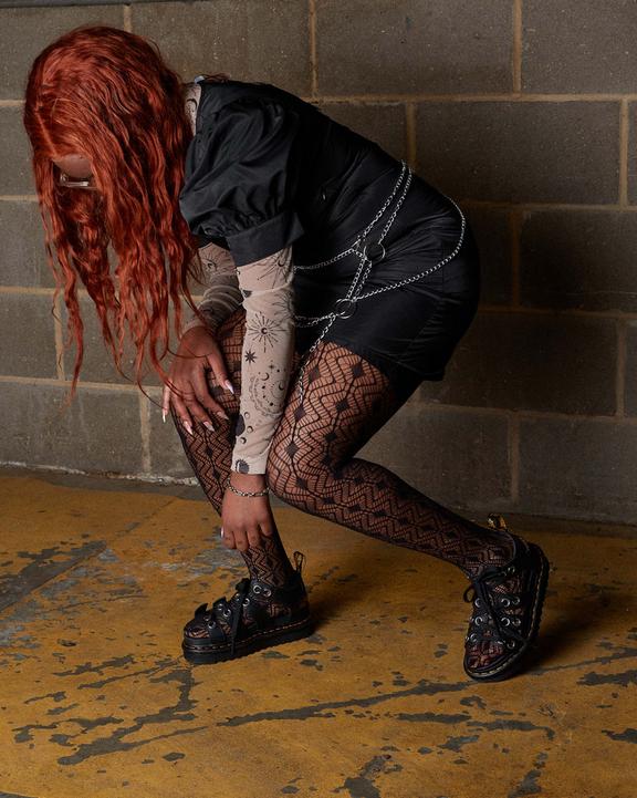 Blaire Hardware Leather Strap Sandals