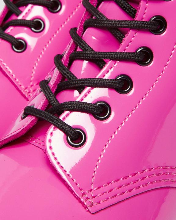 1460 Women's Patent Leather Lace Up Boots