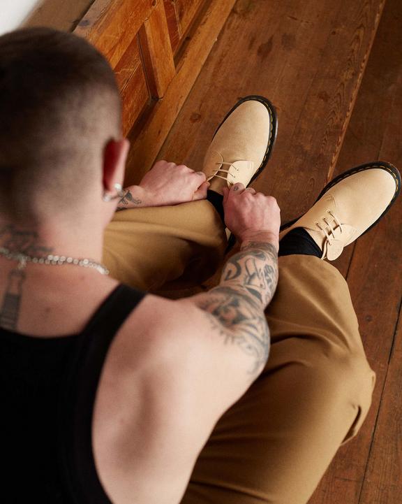 1461 Made in England Suede Oxford Shoes