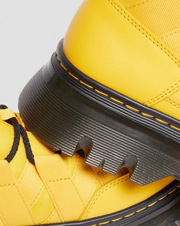 Boury Nylon & Leather Casual Boots