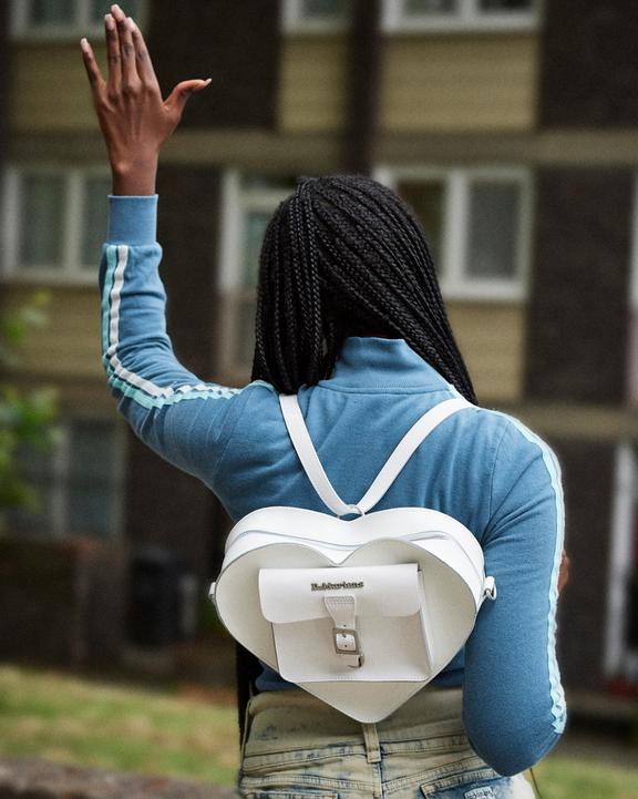 Heart Shaped Leather Backpack