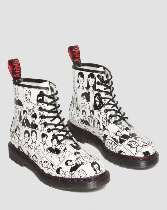 1460 Pride with Fuyuki Kanai Leather Lace Up Boots